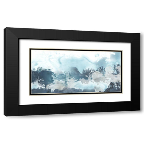 Forest Sea II Black Modern Wood Framed Art Print with Double Matting by Vess, June Erica
