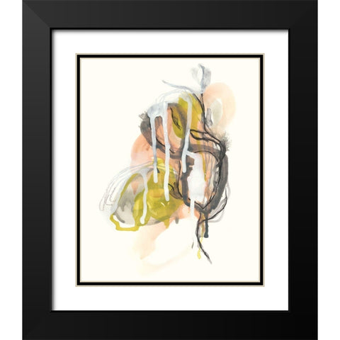 Chimera I Black Modern Wood Framed Art Print with Double Matting by Vess, June Erica