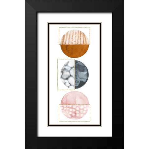 Magnified I Black Modern Wood Framed Art Print with Double Matting by Popp, Grace