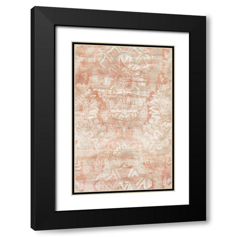 Garnet Weft III Black Modern Wood Framed Art Print with Double Matting by Vess, June Erica