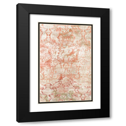 Garnet Weft IV Black Modern Wood Framed Art Print with Double Matting by Vess, June Erica