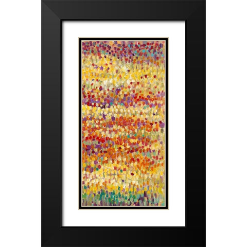 Tulips in Bloom II Black Modern Wood Framed Art Print with Double Matting by OToole, Tim