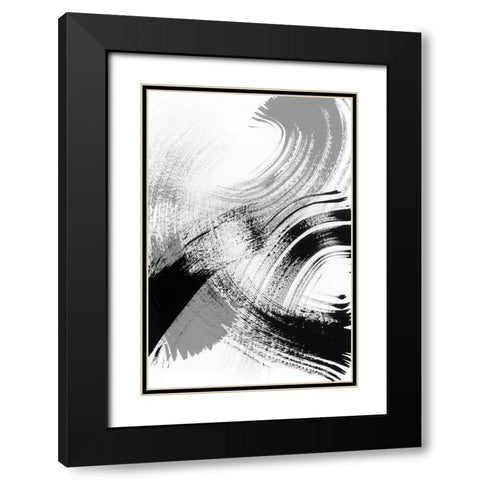 Reveal III Black Modern Wood Framed Art Print with Double Matting by Chandler, Sharon