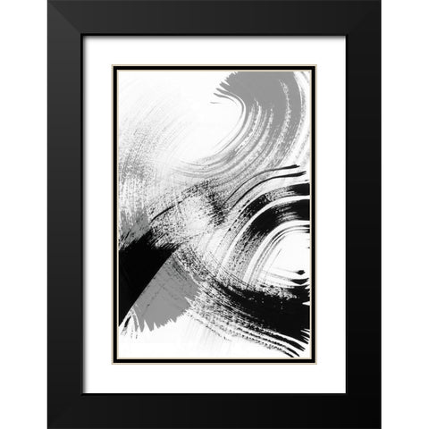 Reveal III Black Modern Wood Framed Art Print with Double Matting by Chandler, Sharon