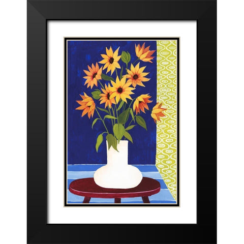 Flowers for Friday II Black Modern Wood Framed Art Print with Double Matting by Popp, Grace