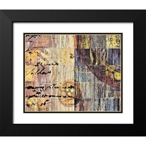 Of the World III Black Modern Wood Framed Art Print with Double Matting by Perkins, Greg