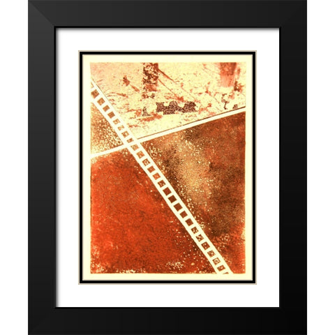 Outer Limit I Black Modern Wood Framed Art Print with Double Matting by Perkins, Greg