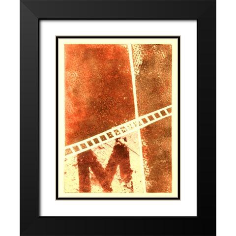 Outer Limit II Black Modern Wood Framed Art Print with Double Matting by Perkins, Greg