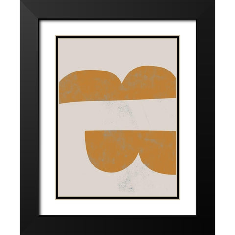 Jet Pack II Black Modern Wood Framed Art Print with Double Matting by Zarris, Chariklia