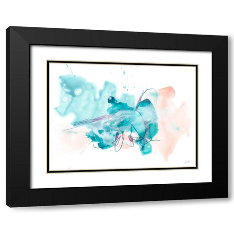 Pileus I Black Modern Wood Framed Art Print with Double Matting by Vess, June Erica