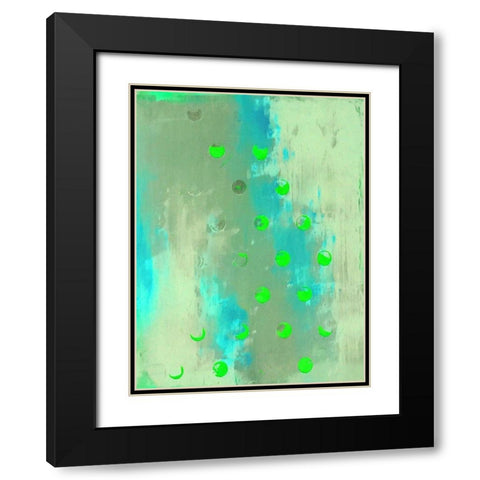 Islander II Black Modern Wood Framed Art Print with Double Matting by Perkins, Greg