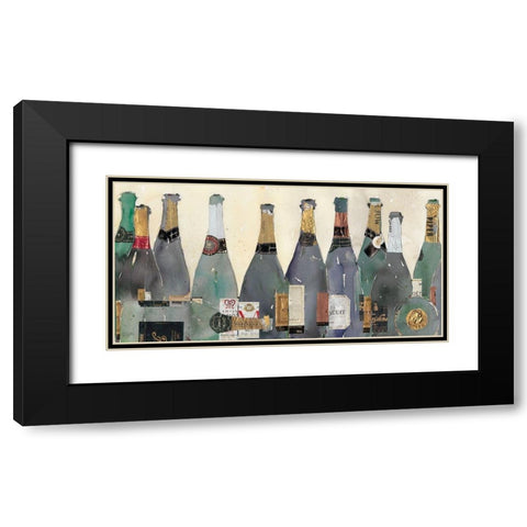 Uncorked II Black Modern Wood Framed Art Print with Double Matting by Dixon, Samuel