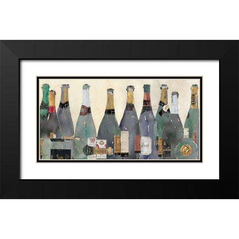 Uncorked II Black Modern Wood Framed Art Print with Double Matting by Dixon, Samuel