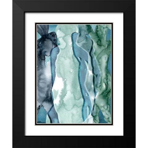 Water Women I Black Modern Wood Framed Art Print with Double Matting by Popp, Grace