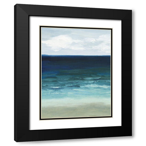 Sandfiddler Drive I Black Modern Wood Framed Art Print with Double Matting by Popp, Grace