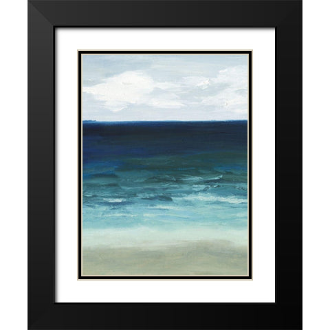 Sandfiddler Drive I Black Modern Wood Framed Art Print with Double Matting by Popp, Grace