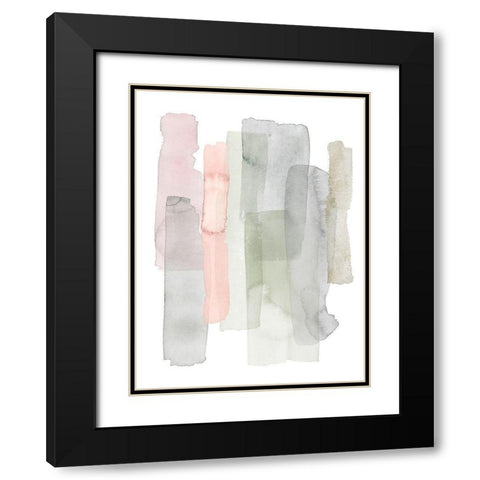 Sorbet Falls II Black Modern Wood Framed Art Print with Double Matting by Popp, Grace