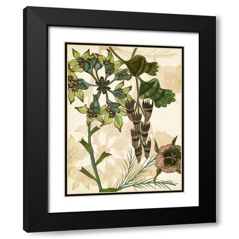 Enchanted II Black Modern Wood Framed Art Print with Double Matting by Wang, Melissa