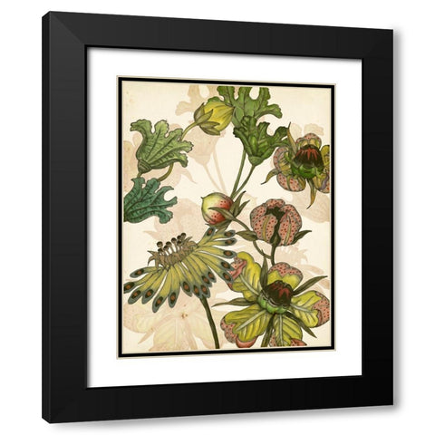 Enchanted IV Black Modern Wood Framed Art Print with Double Matting by Wang, Melissa