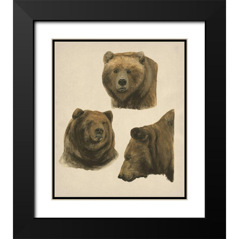 Wild World IV Black Modern Wood Framed Art Print with Double Matting by Wang, Melissa