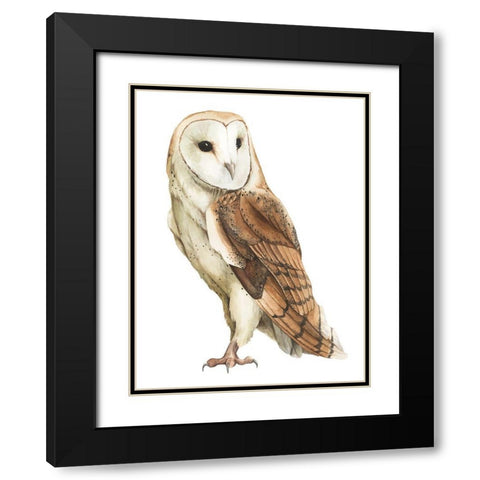 Alba II Black Modern Wood Framed Art Print with Double Matting by Popp, Grace