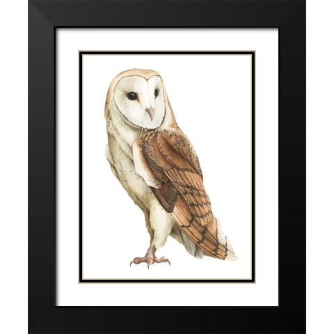 Alba II Black Modern Wood Framed Art Print with Double Matting by Popp, Grace