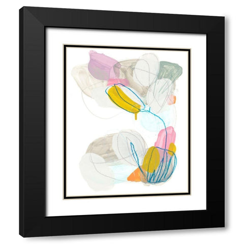 Shift Change III Black Modern Wood Framed Art Print with Double Matting by Vess, June Erica