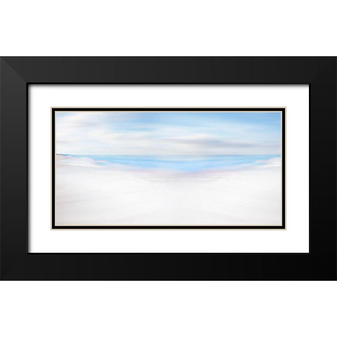 Beach Photography VII Black Modern Wood Framed Art Print with Double Matting by McLoughlin, James