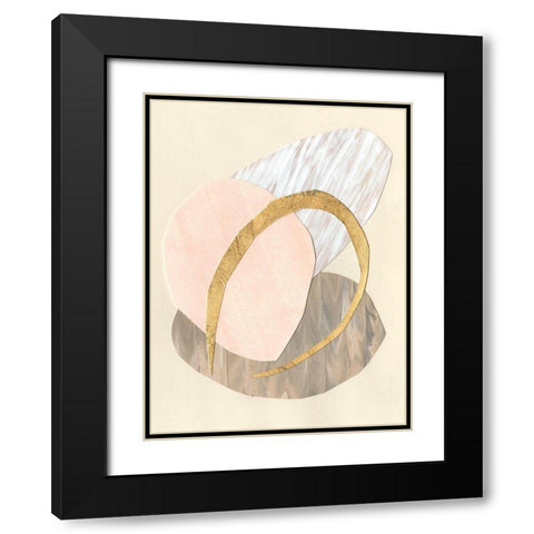 Palm Springs I Black Modern Wood Framed Art Print with Double Matting by Stramel, Renee W.