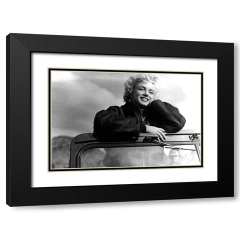 My Favorite Black Modern Wood Framed Art Print with Double Matting by Eversen, Robert G.