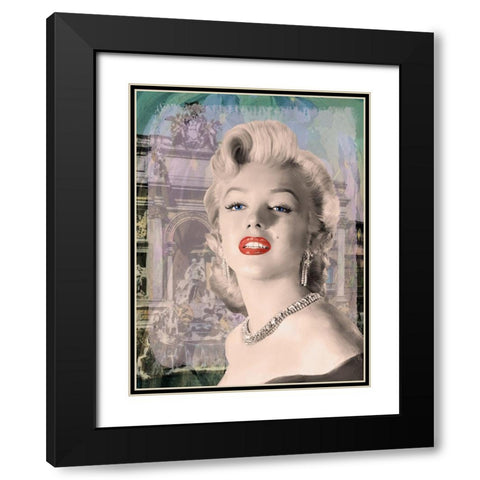 Girls Best Friend Black Modern Wood Framed Art Print with Double Matting by Michaels, Jerry