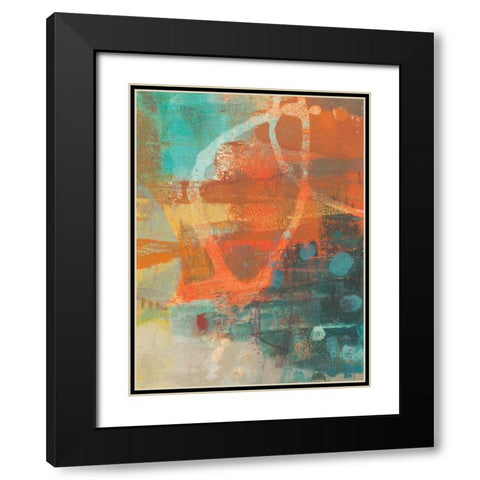 Alira II Black Modern Wood Framed Art Print with Double Matting by Jachimiec, Sue