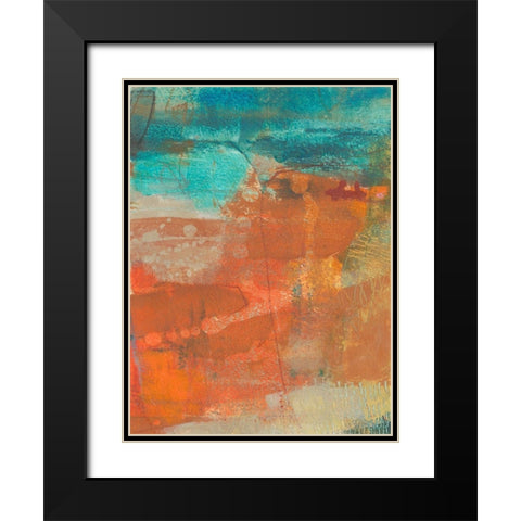 Alira IV Black Modern Wood Framed Art Print with Double Matting by Jachimiec, Sue