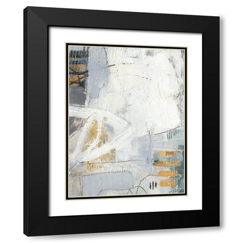 Joule II Black Modern Wood Framed Art Print with Double Matting by Jachimiec, Sue