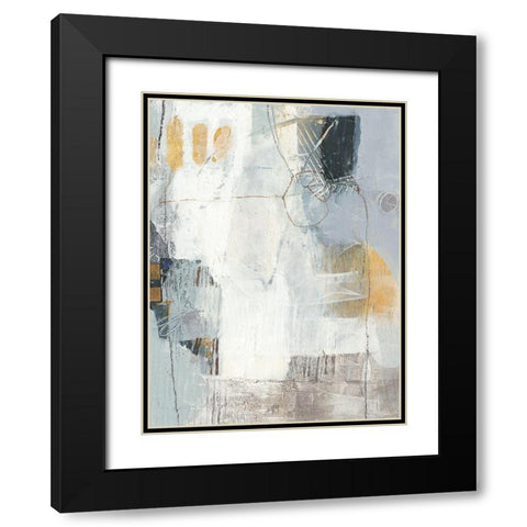 Joule IV Black Modern Wood Framed Art Print with Double Matting by Jachimiec, Sue