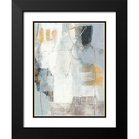Joule IV Black Modern Wood Framed Art Print with Double Matting by Jachimiec, Sue