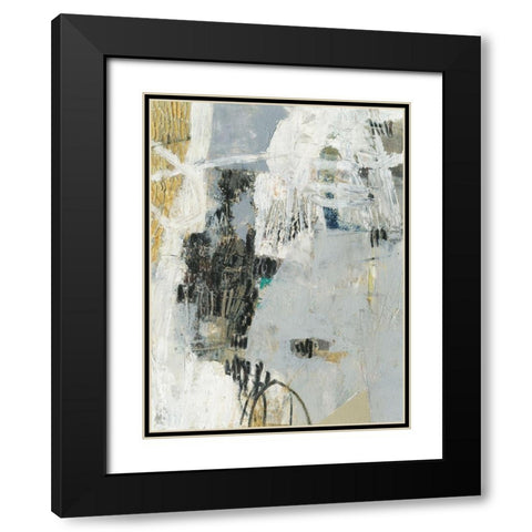 Joule V Black Modern Wood Framed Art Print with Double Matting by Jachimiec, Sue