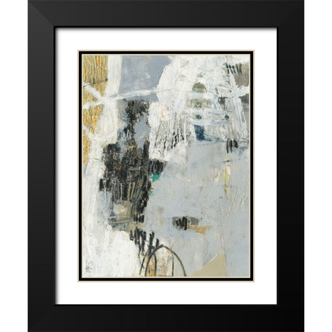 Joule V Black Modern Wood Framed Art Print with Double Matting by Jachimiec, Sue