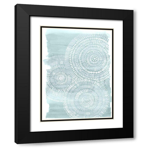 Papercuts I Black Modern Wood Framed Art Print with Double Matting by Popp, Grace
