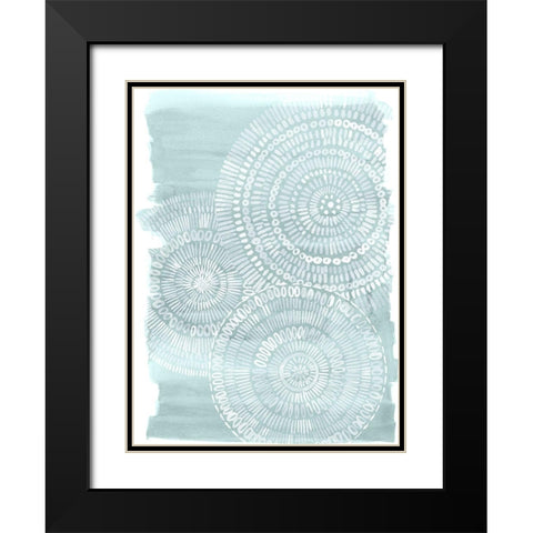 Papercuts I Black Modern Wood Framed Art Print with Double Matting by Popp, Grace