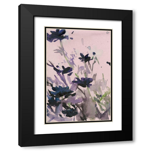 Garden Moment III Black Modern Wood Framed Art Print with Double Matting by Dixon, Samuel