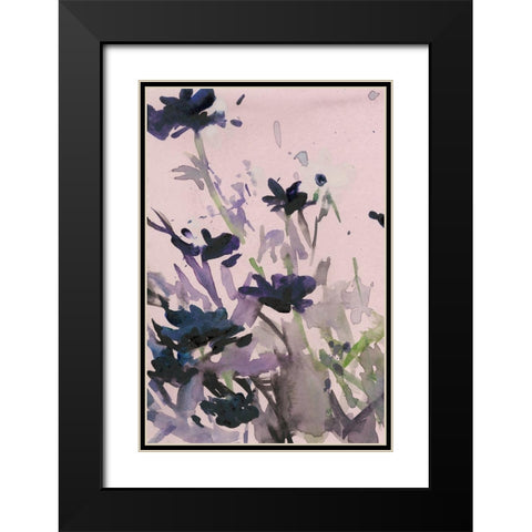 Garden Moment III Black Modern Wood Framed Art Print with Double Matting by Dixon, Samuel