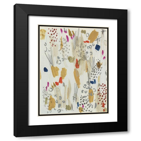 Wild Landscape II Black Modern Wood Framed Art Print with Double Matting by Wang, Melissa