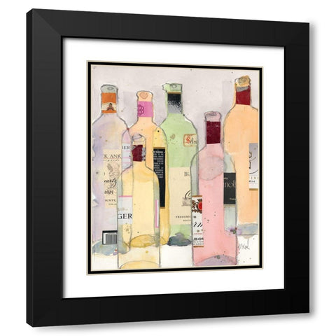 Moscato and the Others I Black Modern Wood Framed Art Print with Double Matting by Dixon, Samuel