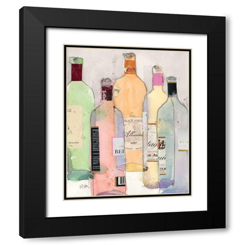 Moscato and the Others II Black Modern Wood Framed Art Print with Double Matting by Dixon, Samuel