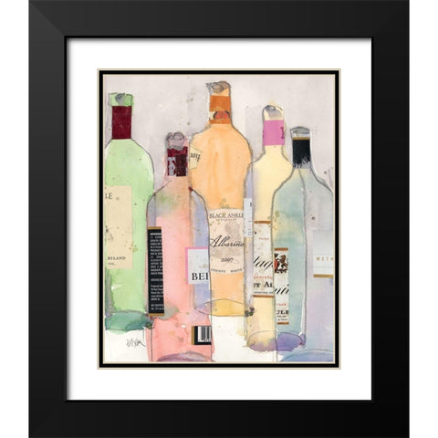 Moscato and the Others II Black Modern Wood Framed Art Print with Double Matting by Dixon, Samuel
