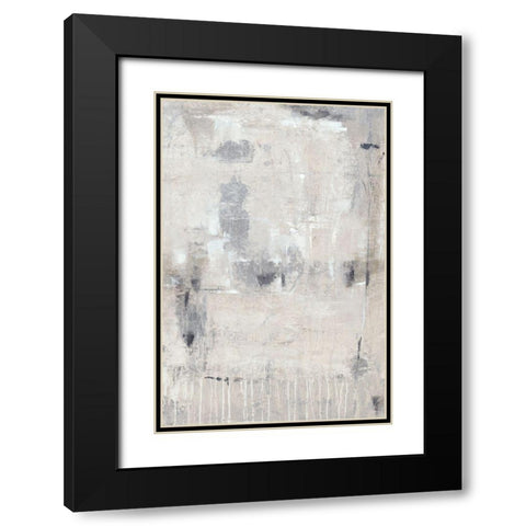 Grey State II Black Modern Wood Framed Art Print with Double Matting by OToole, Tim