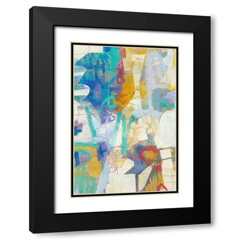 Pascal I Black Modern Wood Framed Art Print with Double Matting by Jachimiec, Sue