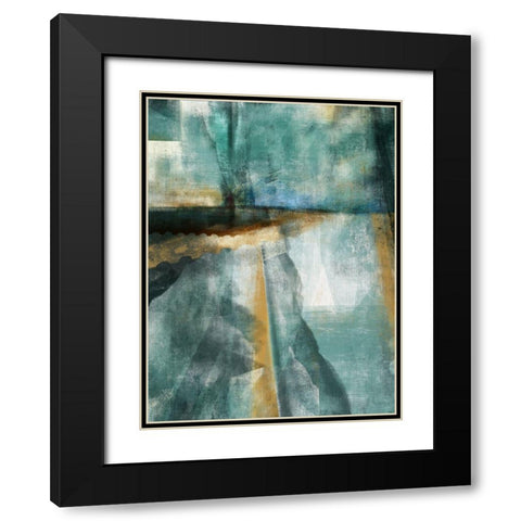 Ireland I Black Modern Wood Framed Art Print with Double Matting by Deans, Karen