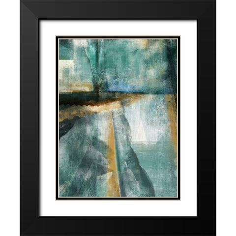 Ireland I Black Modern Wood Framed Art Print with Double Matting by Deans, Karen